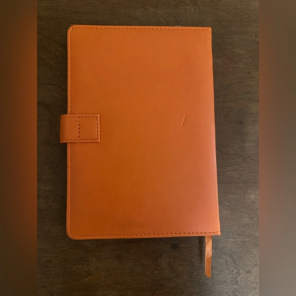 Orange Patterned Journal by Markings